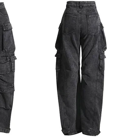 The Attico American Vintage Camouflage Multi-pocket Overalls