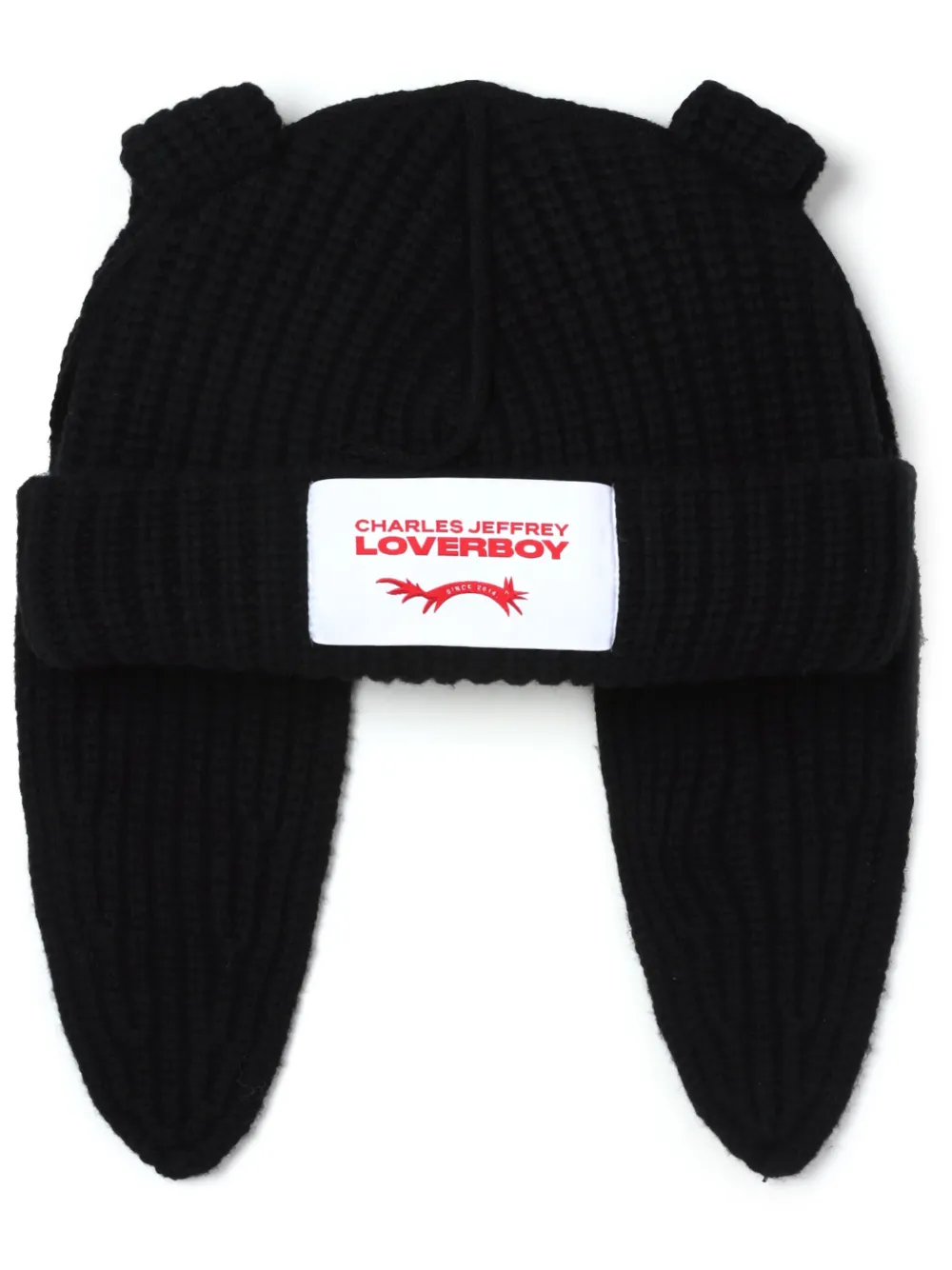 Chunky Rabbit Knitted Beanie