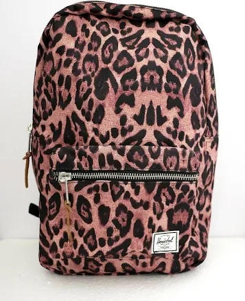 HERSCHEL SUPPLY SETTLEMENT MID 17L (LEOPARD) CANVAS BACKPACK
