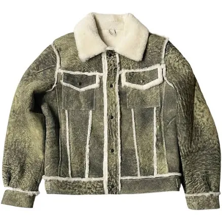 Sheepskin Trucker Jacket