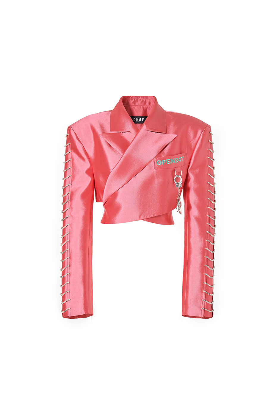 [Runway_Order made] OPEN247 cropped tailored jacket