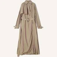 Lanvin Women's Flowing Taffeta Trench Coat