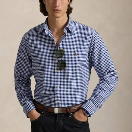Polo Ralph Lauren Men's Classic Fit Gingham Oxford Shirt