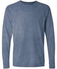 Beantown Salt Wash Long-Sleeve Tee - Mystic River Blue / S
