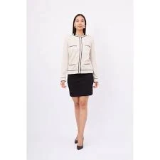 Peraluna Helen Cardigan Organic Cotton Women's Cardigan - Beige