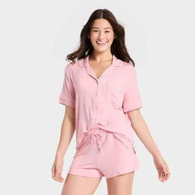 Auden Women's Cloud Knit Pajama Set
