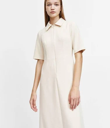 "COURRI NITA TIDY COLLAR DRESS" by W Concept