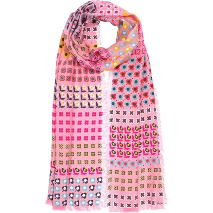 Echo Clover Silk Oblong Scarf