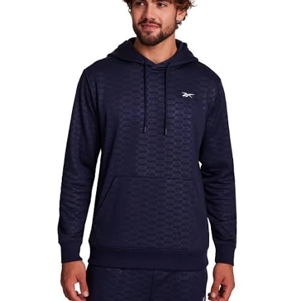 Reebok Men's Kangaroo Pocket Long-Sleeve Hoodie