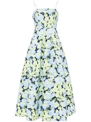 Floral Print Gown