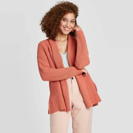 A New Day Women's Chenille Open-Front Cardigan