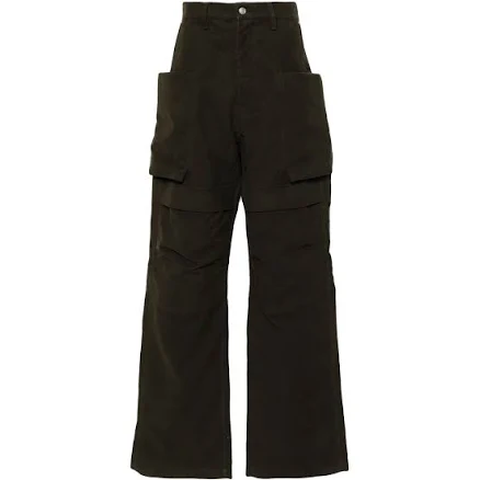 Rick Owens Men's Stefan Cotton Cargo Trousers