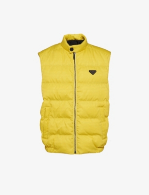 PRADA - Heat-reactive down-filled recycled-polyamide vest