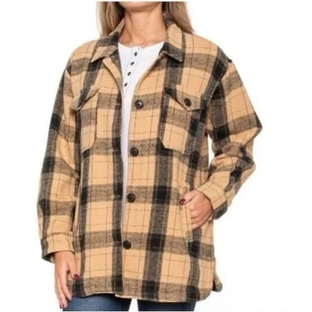 Women Lucky Brand Lucky Brand Flannel Plaid