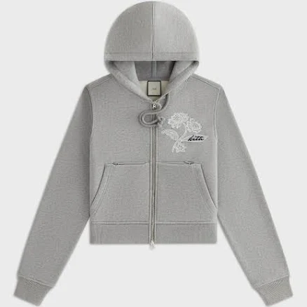 Lisa for Kith Women's Tye Embroidered Lace Zip Hoodie