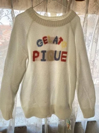 Gelato Pique White Fluffy Long Sleeve Roomwear Set with Socks