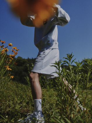 Blur Edition Half Pants