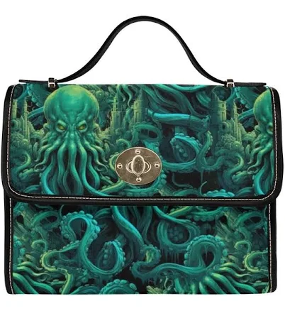 Cthulhu Victorian Horror Satchel Bag