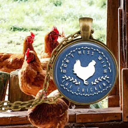 Chicken Lover Pendant Necklace