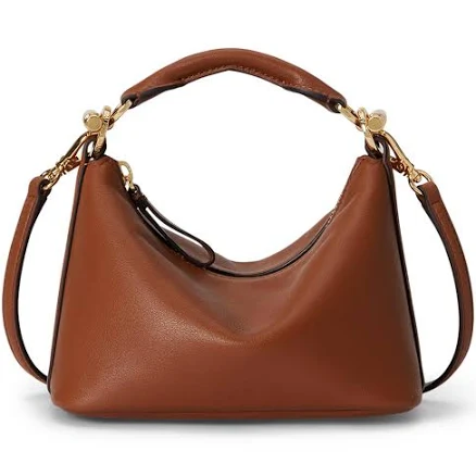 Lauren Ralph Lauren Blaike Mini Nappa Leather Shoulder Bag