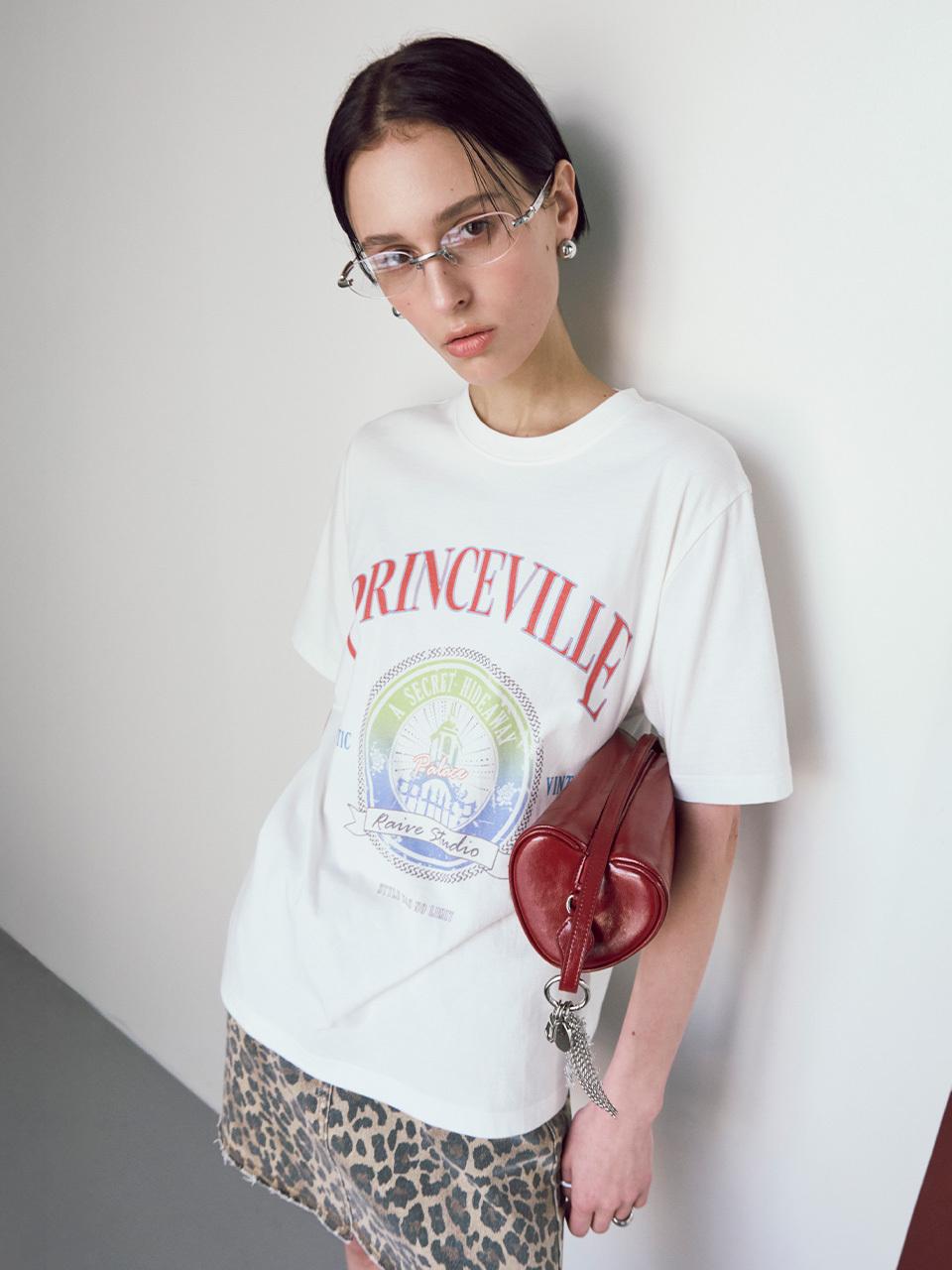 PRINCEVILLE Print T-Shirt VW2SE114_2color