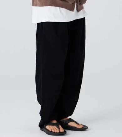 AOTT Two-Tuck Wide Cotton Pants