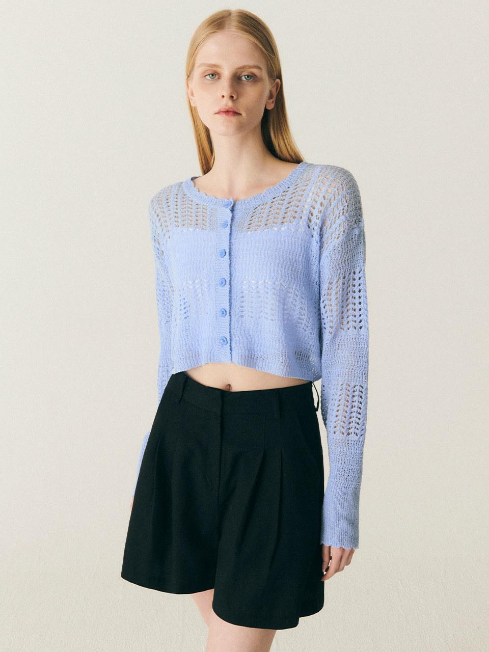 Crochet Cropped Cardigan