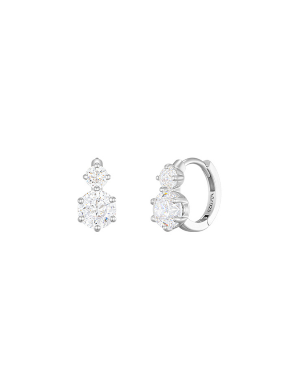 Whitemond Earring
