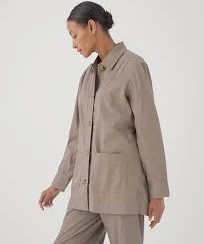Women's Oversized Twill Jacket