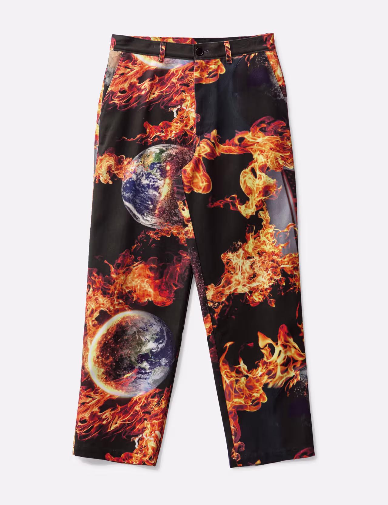 World Is Burning Chino Pants