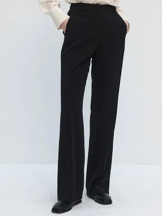 FRONTROW [Drama Signature] Relaxed Bootcut Trousers_2color by W Concept