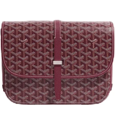 Goyard Belvédère PM Bag - Burgundy - One Size