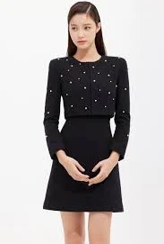 Boucle Pearl Crop Jacket