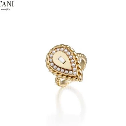 TANY BY MINETANI Eva Pear Ring 1pcTANY BY MINETANI Eva Pear Ring 1pc