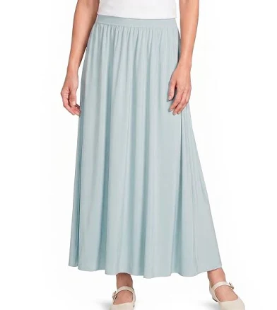 Eileen Fisher Women's Silk Crepe de Chine A-Line Skirt
