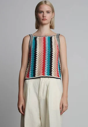 Eleven Six Kerry Crochet Tank