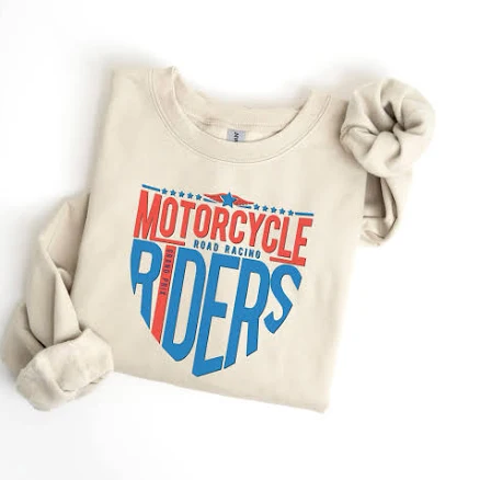 Vintage Motorcycle SweatshirtVintage Motorcycle Sweatshirt