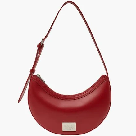 Marithe Francois Girbaud Classic Logo Half Moon Shoulder Bag
