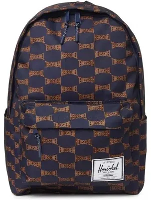 Herschel Supply Co SETTLEMENT BACKPACK, Navy W/Brown