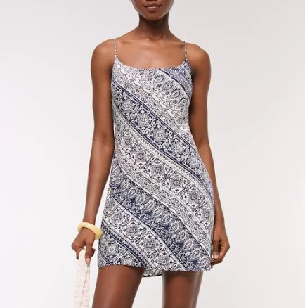 Abercrombie & Fitch Julia Slip Mini Dress