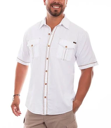 Farthest Point Collection Men's The Voyager Short Sleeve Shirt