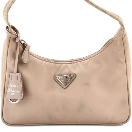 Women's Prada Re-Edition 2000 Tessuto Mini Hobo Bag