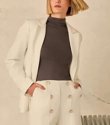 Gold Buttons Blazer