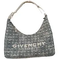 Givenchy Women's Small Moon Cutout Denim Hobo Bag