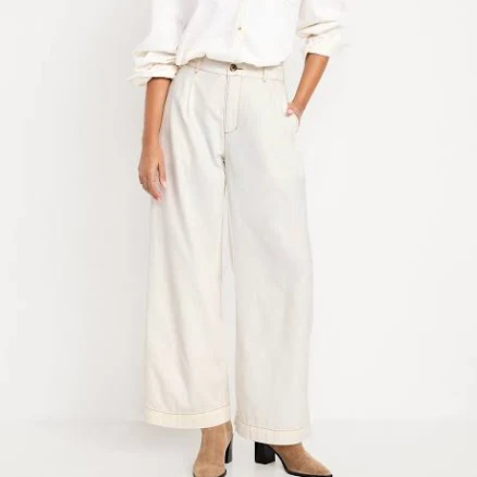 Old Navy Women's Extra High-Waisted Drapey Pants