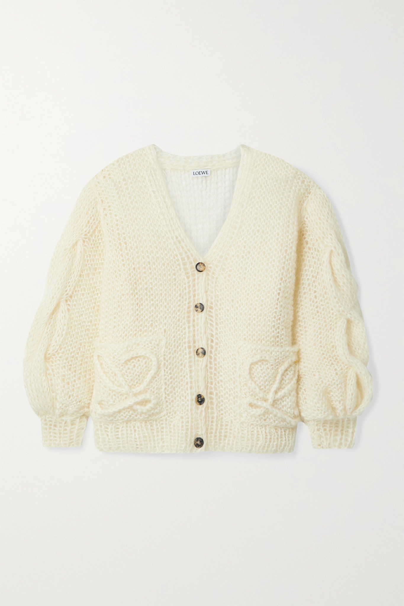 Oversized Mohair-blend Cardigan