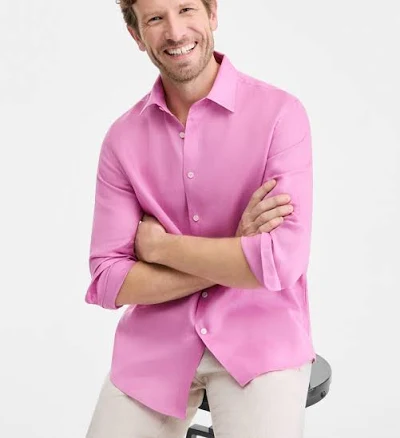 Club Room Men's Linen Shirt