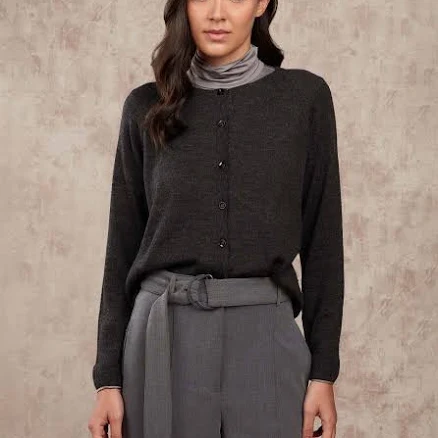 Basic Raglan Sleeve Cardigan
