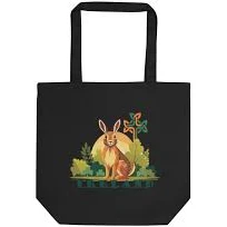 Rabbit, Eco Tote Bag
