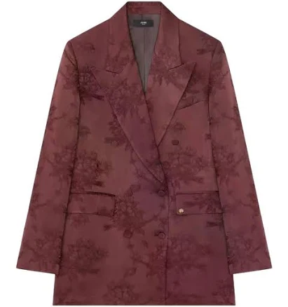 Amiri Women's Floral-Pattern Double-Breasted Blazer